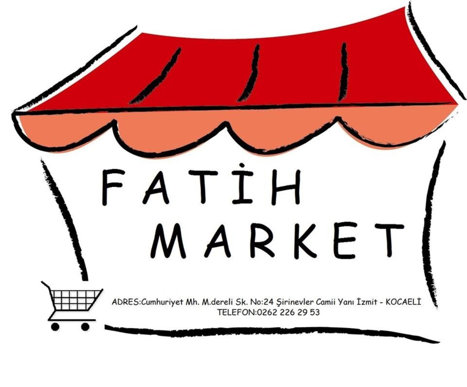 Fatih Market iletişim kartı